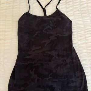lululemon athletica Black Camouflage Tank